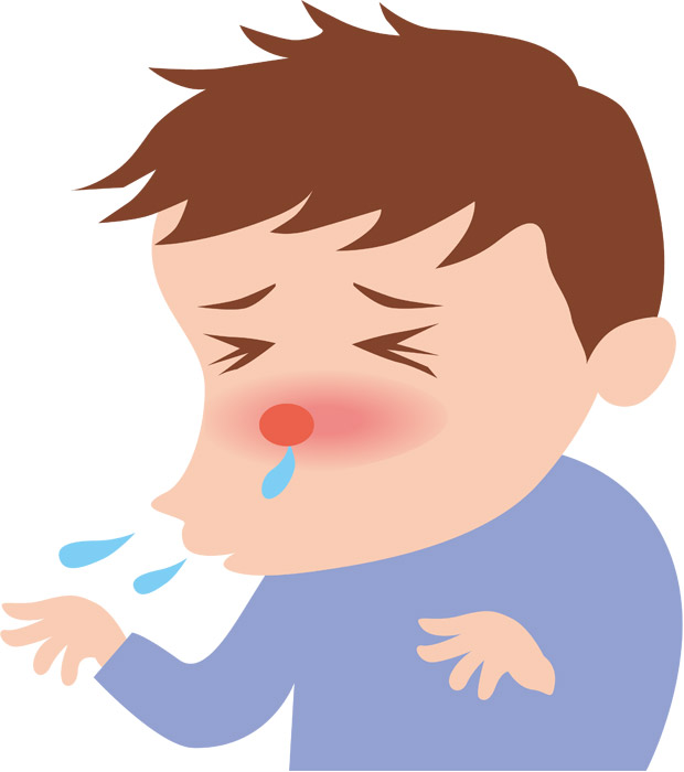 風邪の子供